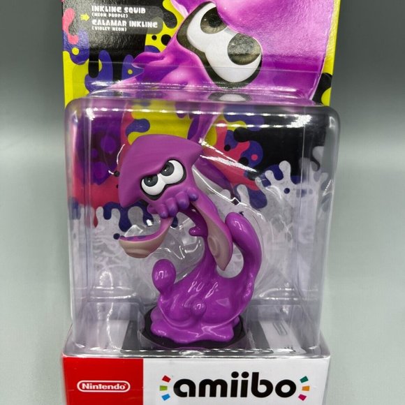 Amiibo Splatoon Inkling Squid Nintendo - Picture 1 of 1